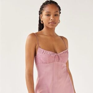 Urban Outfitters Perrie Lace Slip Dress